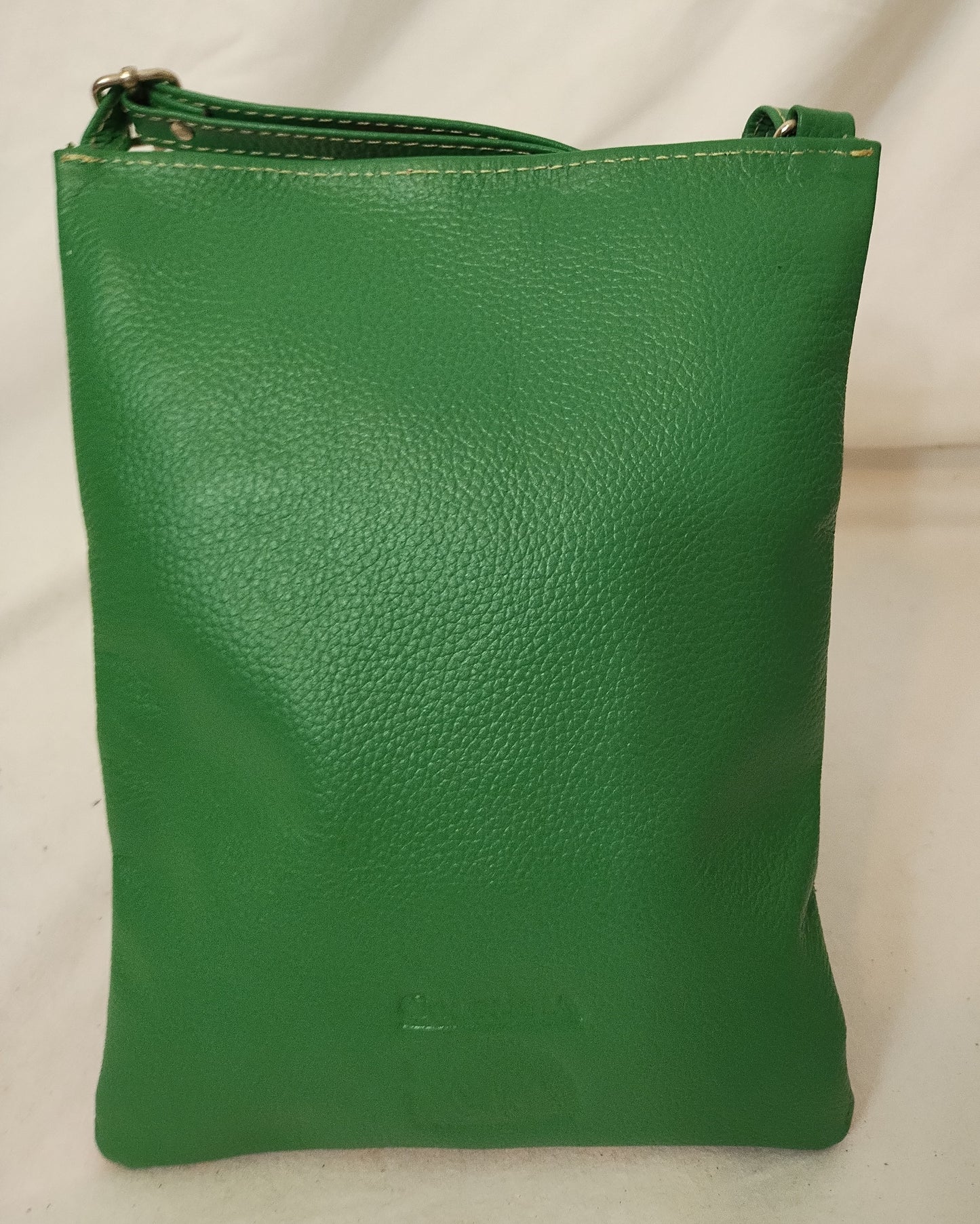 Leather hand bag