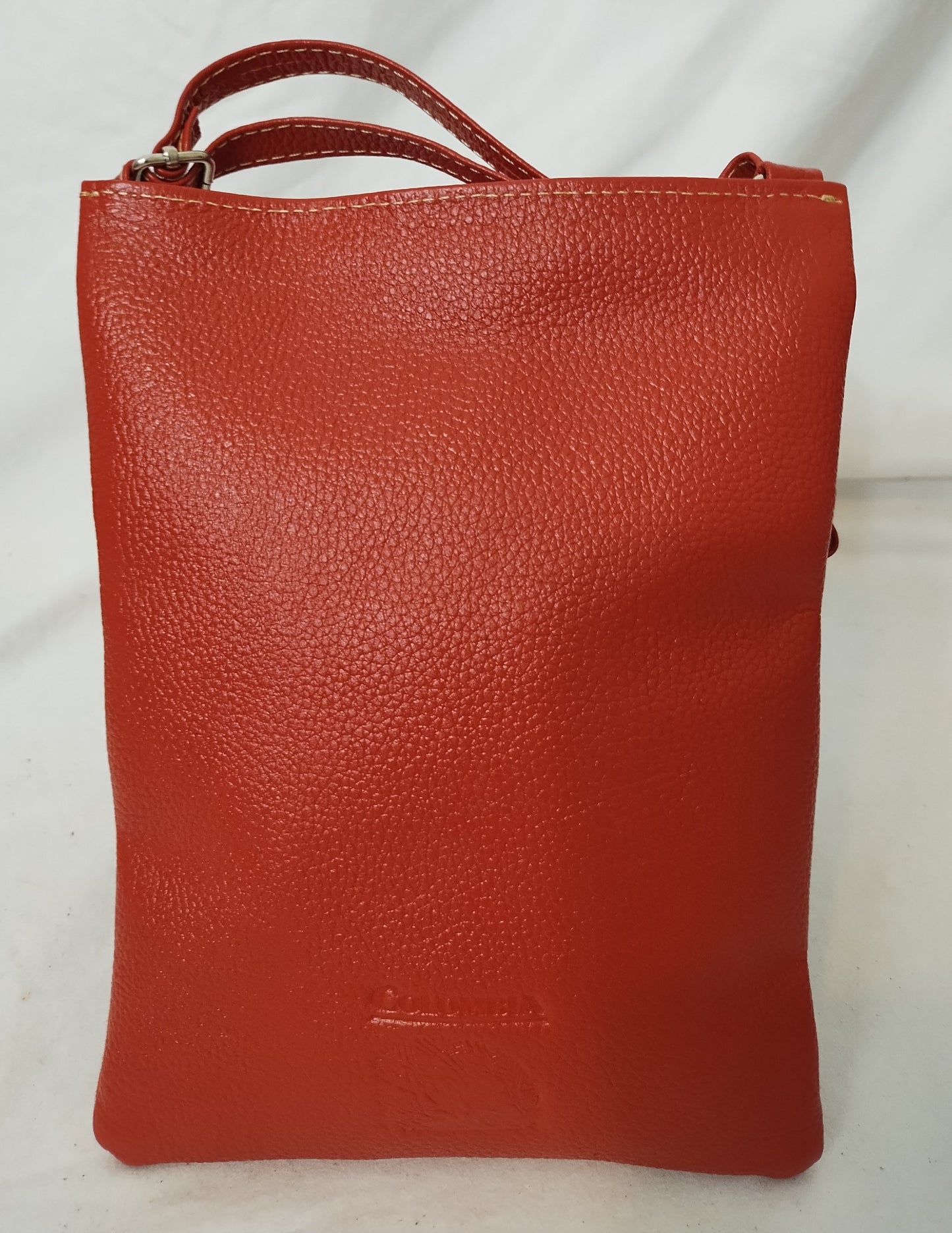 Leather hand bag
