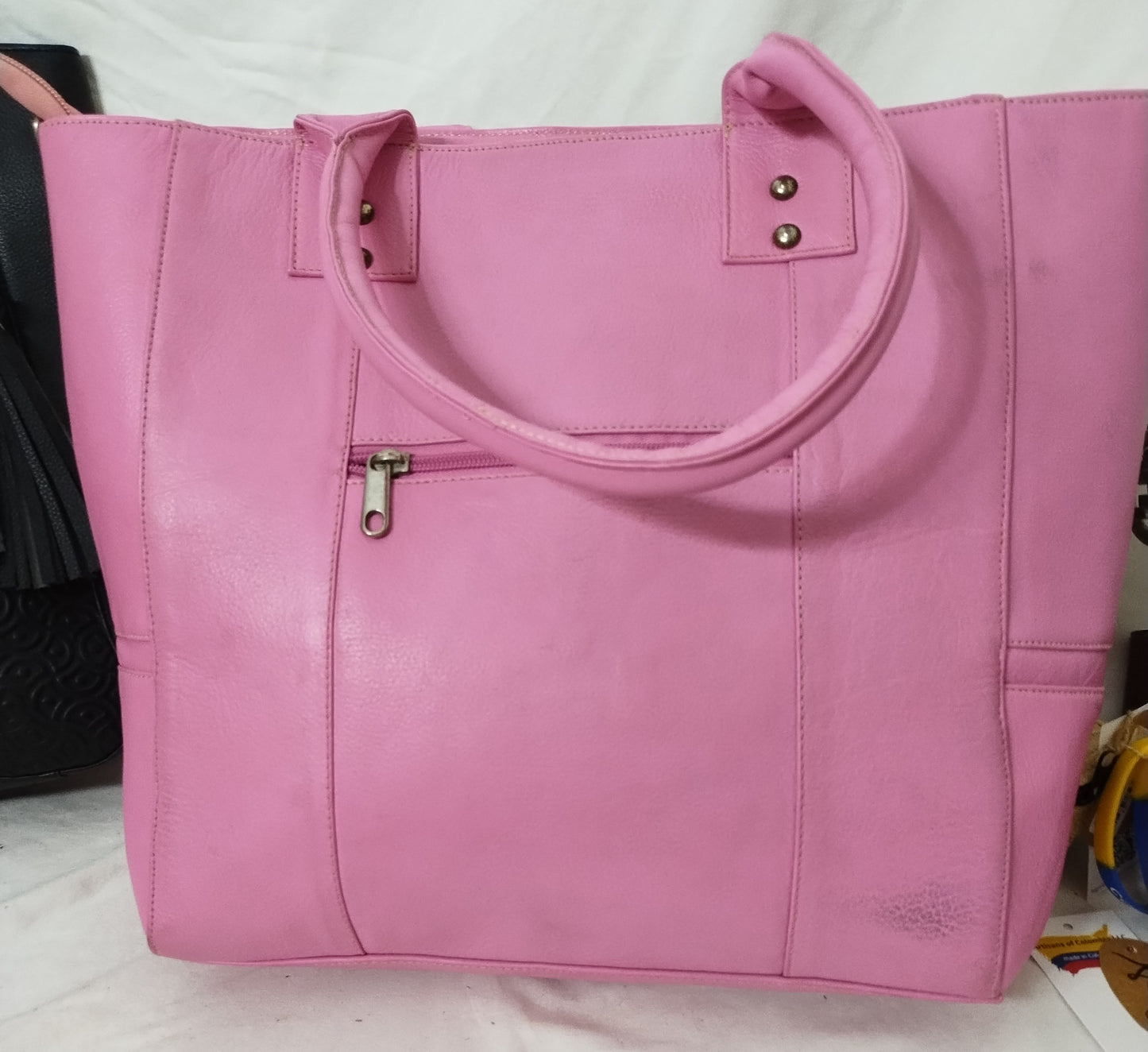 Leather hand bag (Cuero)