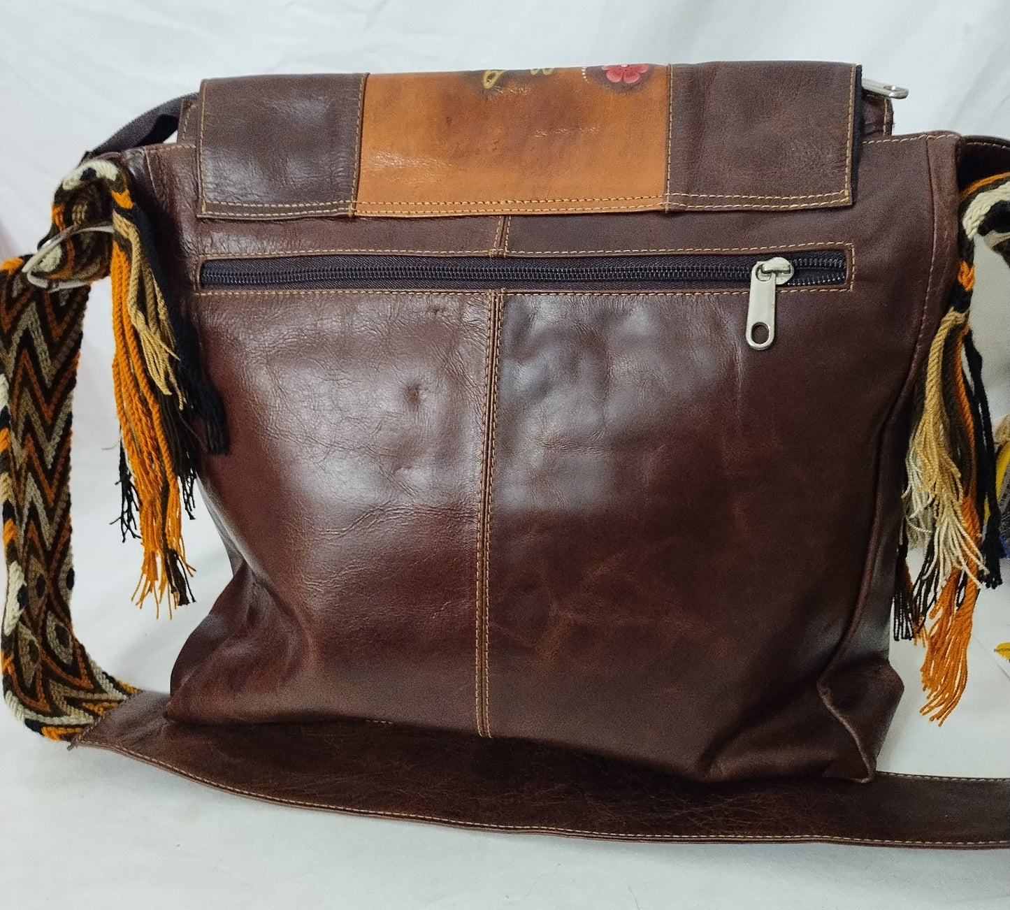 Leather hand bag (Cuero)