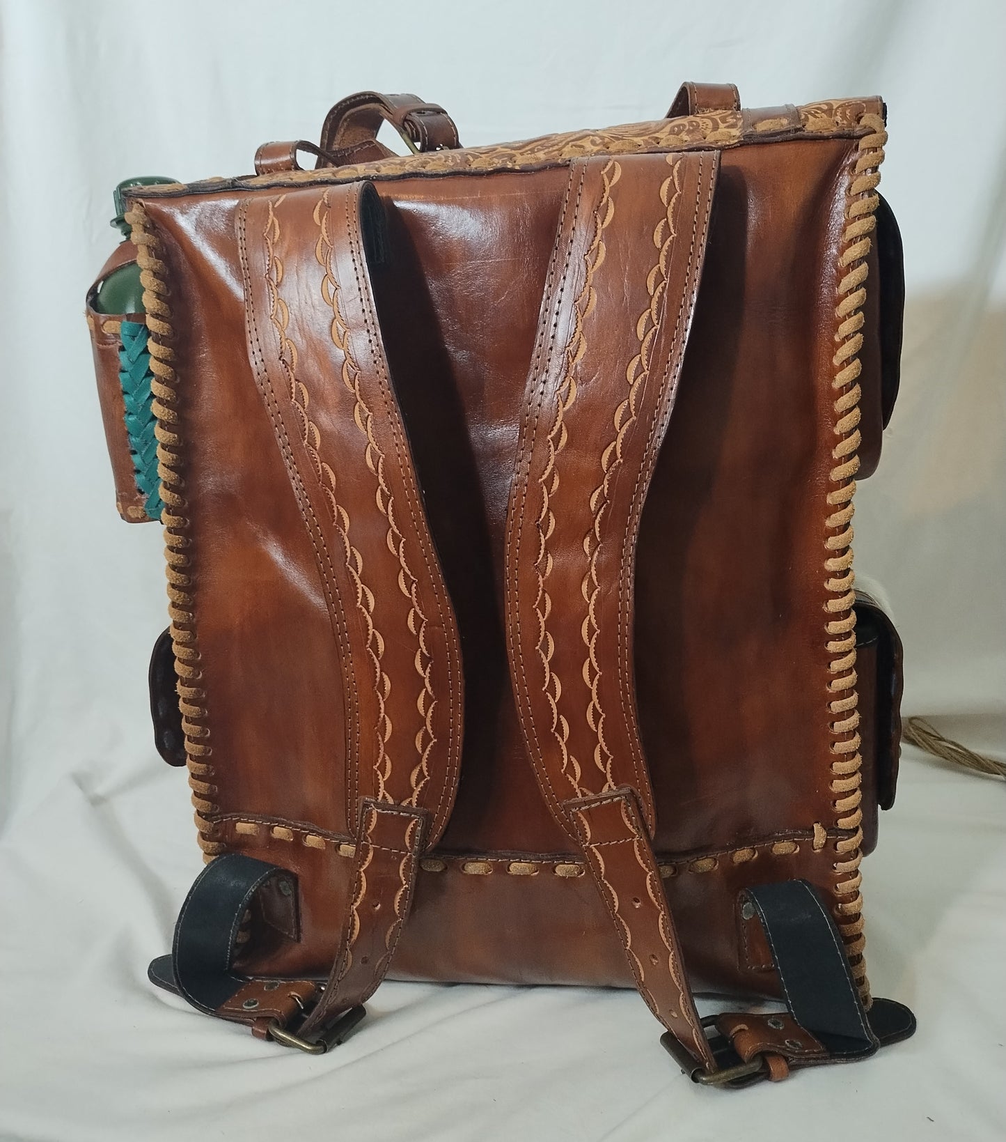 Leather backpack LARGE