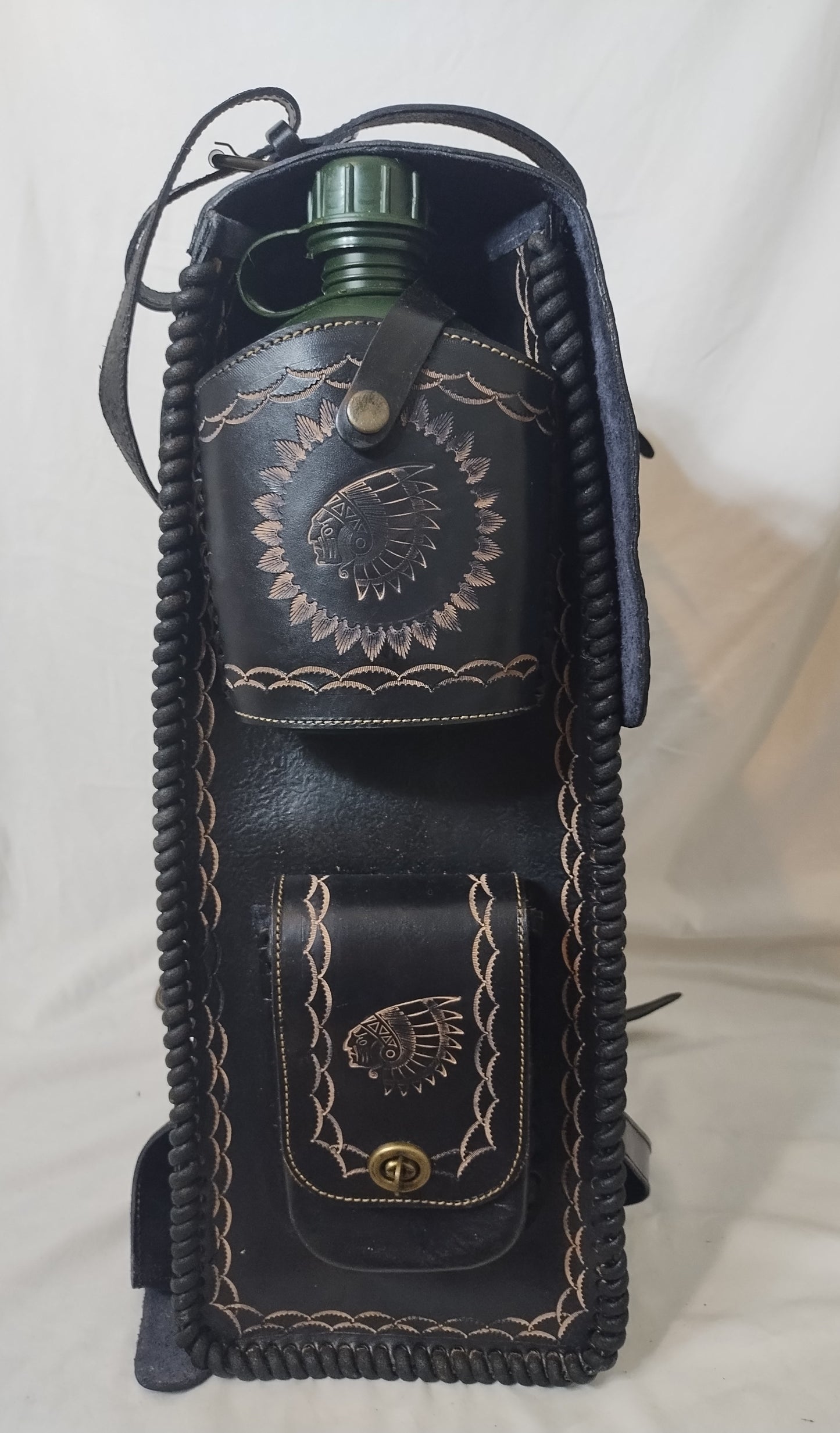 Leather backpack LARGE