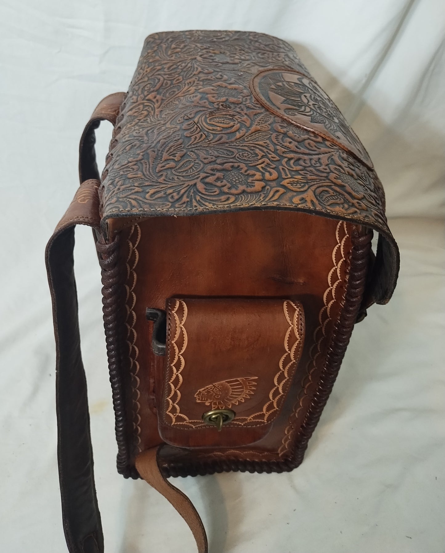 Leather backpack MEDIUM
