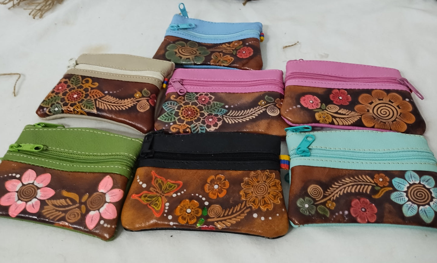 Change purse (leather)