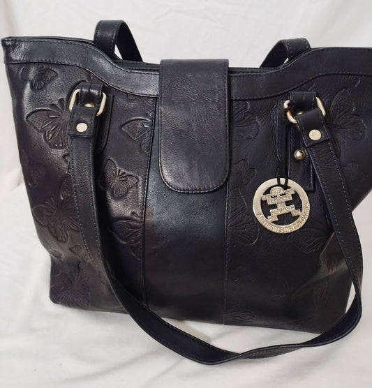 Leather hand bag (Cuero)