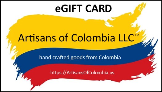 Artisans of Colombia gift card